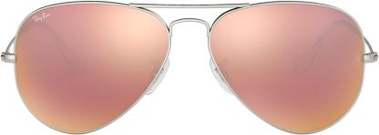 Rthtay-Bthtan RB3025 Classic Mirrored Aviator Sunglasses