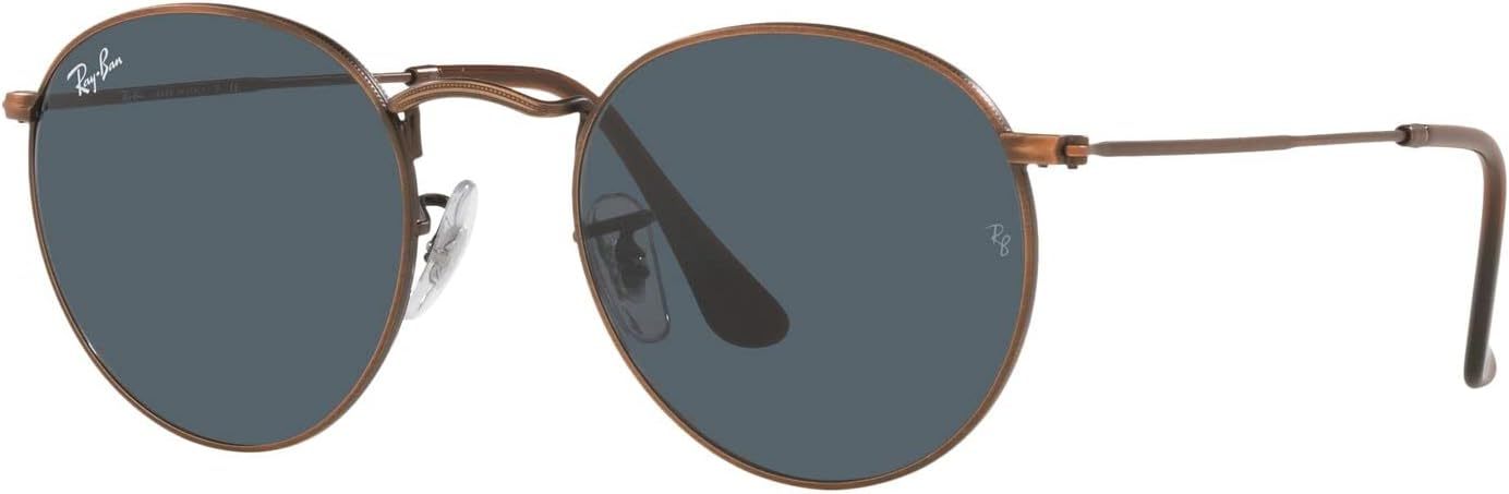 Rthtay-Bthtan RB3447 Round Metal Sunglasses
