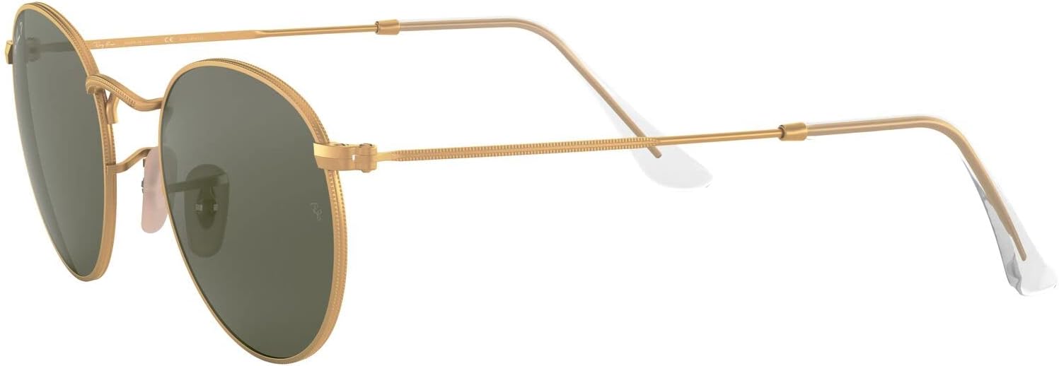 Rthtay-Bthtan RB3447 Round Metal Sunglasses