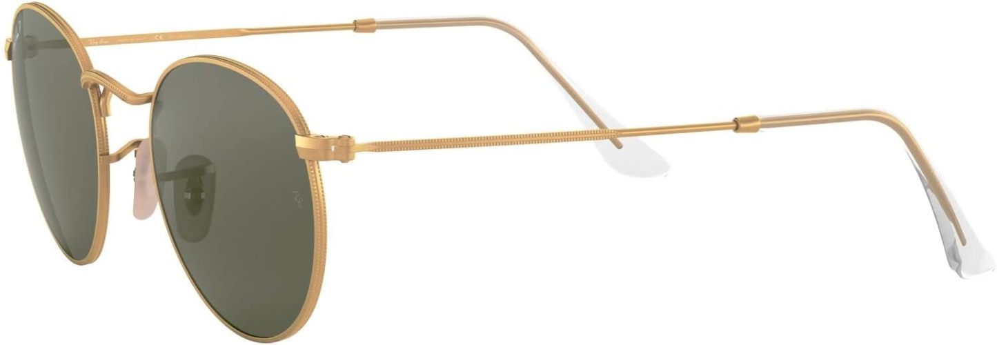 Rthtay-Bthtan RB3447 Round Metal Sunglasses