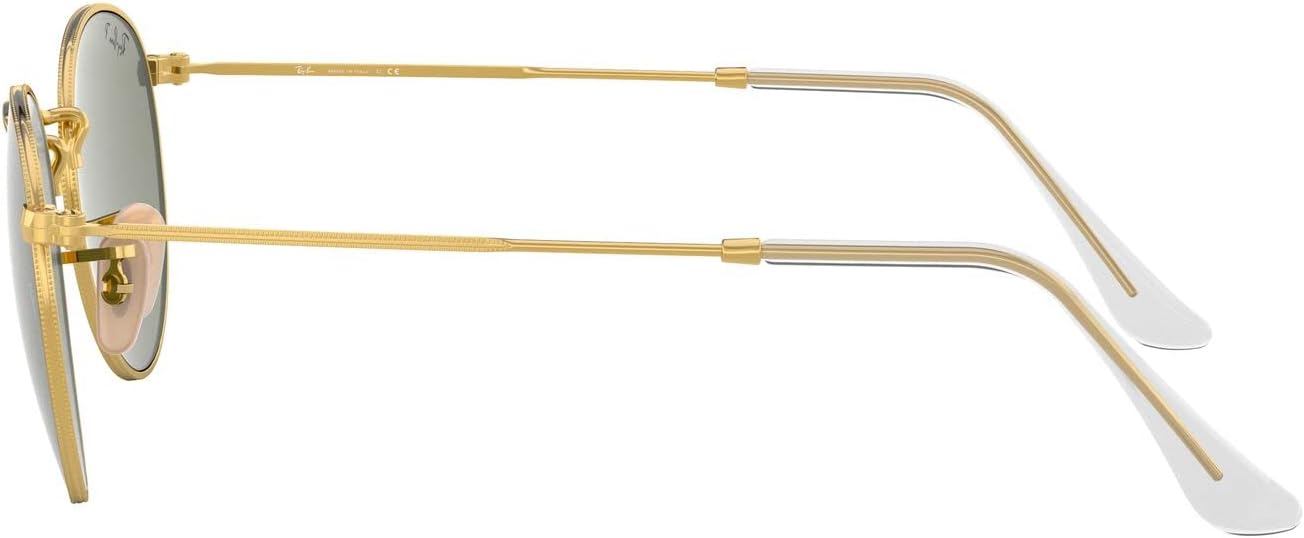 Rthtay-Bthtan RB3447 Round Metal Sunglasses