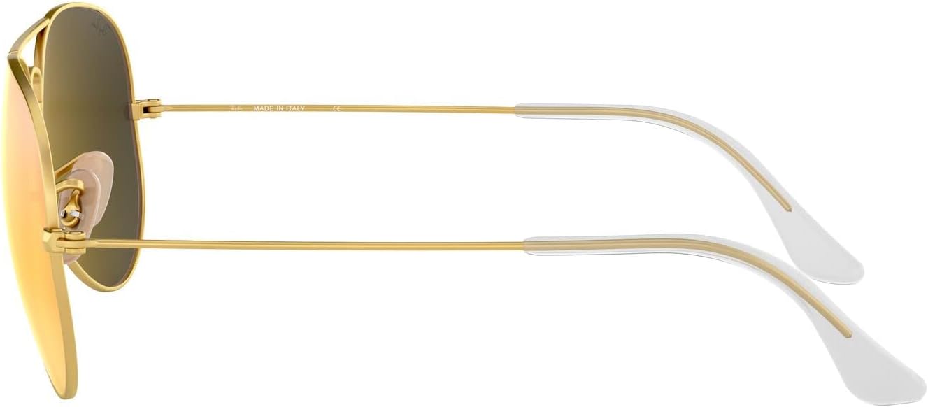 Rthtay-Bthtan RB3025 Classic Mirrored Aviator Sunglasses