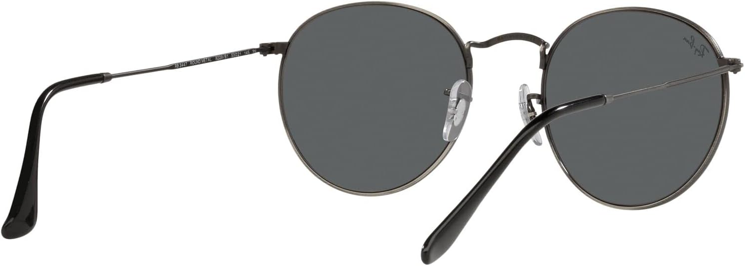 Rthtay-Bthtan RB3447 Round Metal Sunglasses