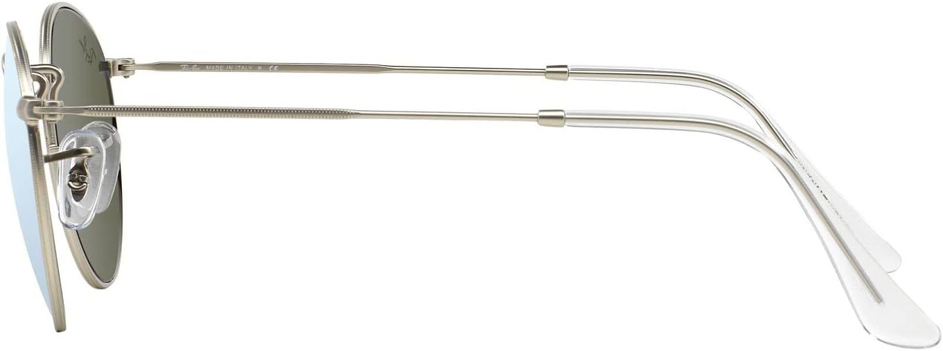 Rthtay-Bthtan RB3447 Round Metal Sunglasses