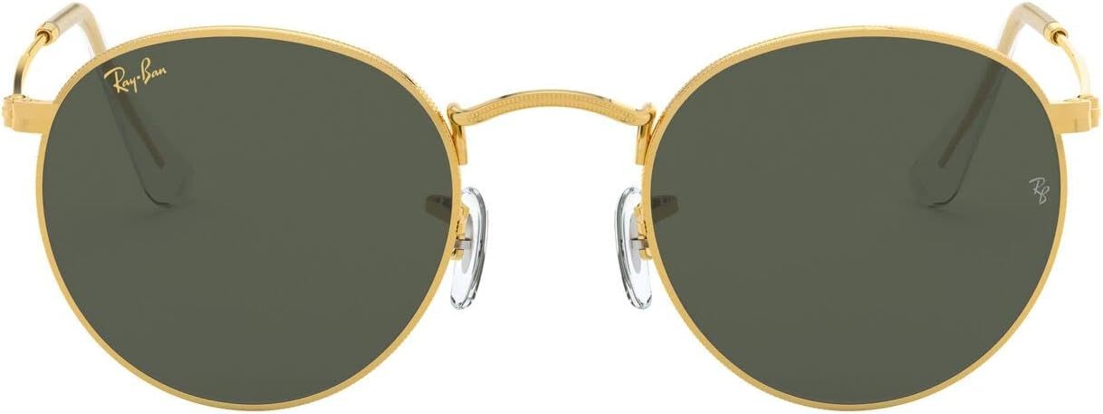 Rthtay-Bthtan RB3447 Round Metal Sunglasses