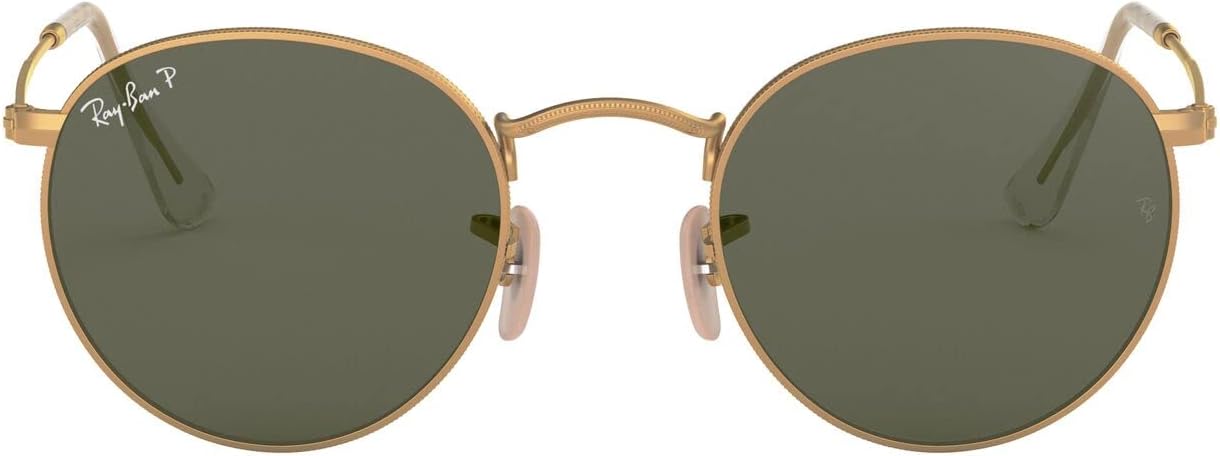 Rthtay-Bthtan RB3447 Round Metal Sunglasses
