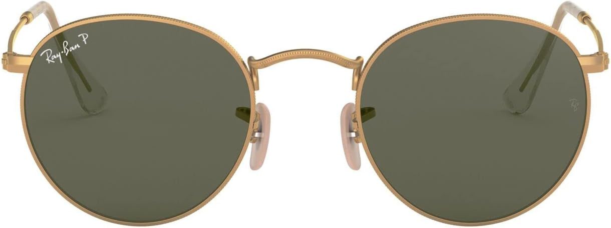 Rthtay-Bthtan RB3447 Round Metal Sunglasses