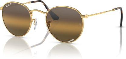 Rthtay-Bthtan RB3447 Round Metal Sunglasses