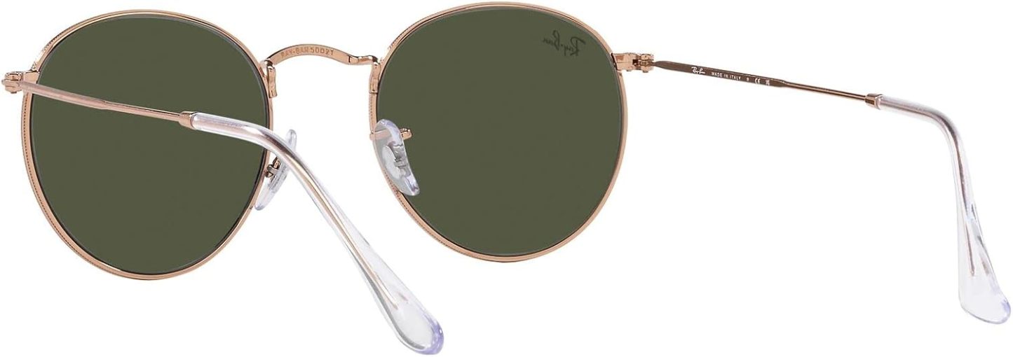 Rthtay-Bthtan RB3447 Round Metal Sunglasses
