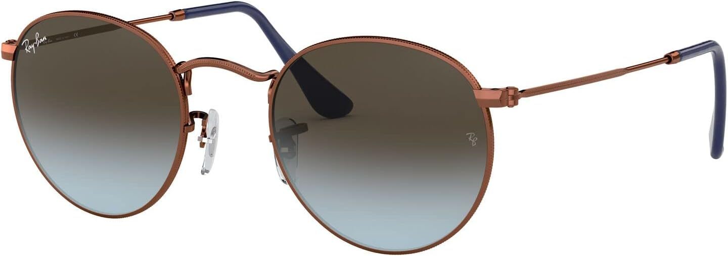 Rthtay-Bthtan RB3447 Round Metal Sunglasses