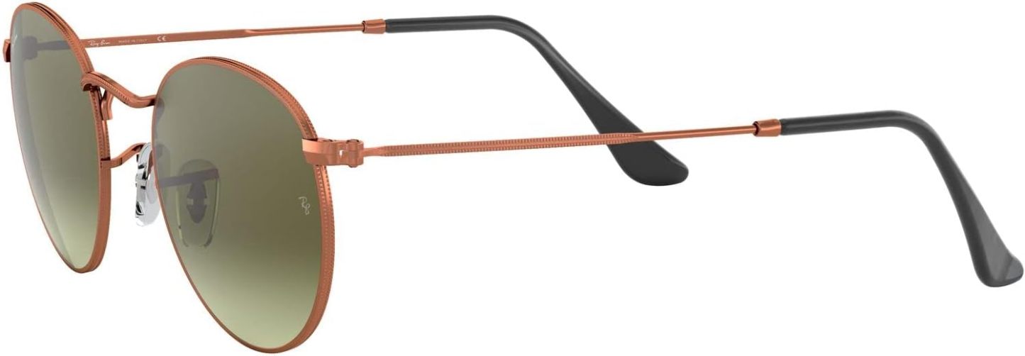 Rthtay-Bthtan RB3447 Round Metal Sunglasses