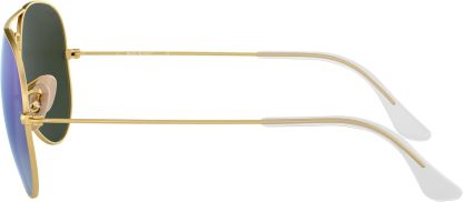 Rthtay-Bthtan RB3025 Classic Mirrored Aviator Sunglasses