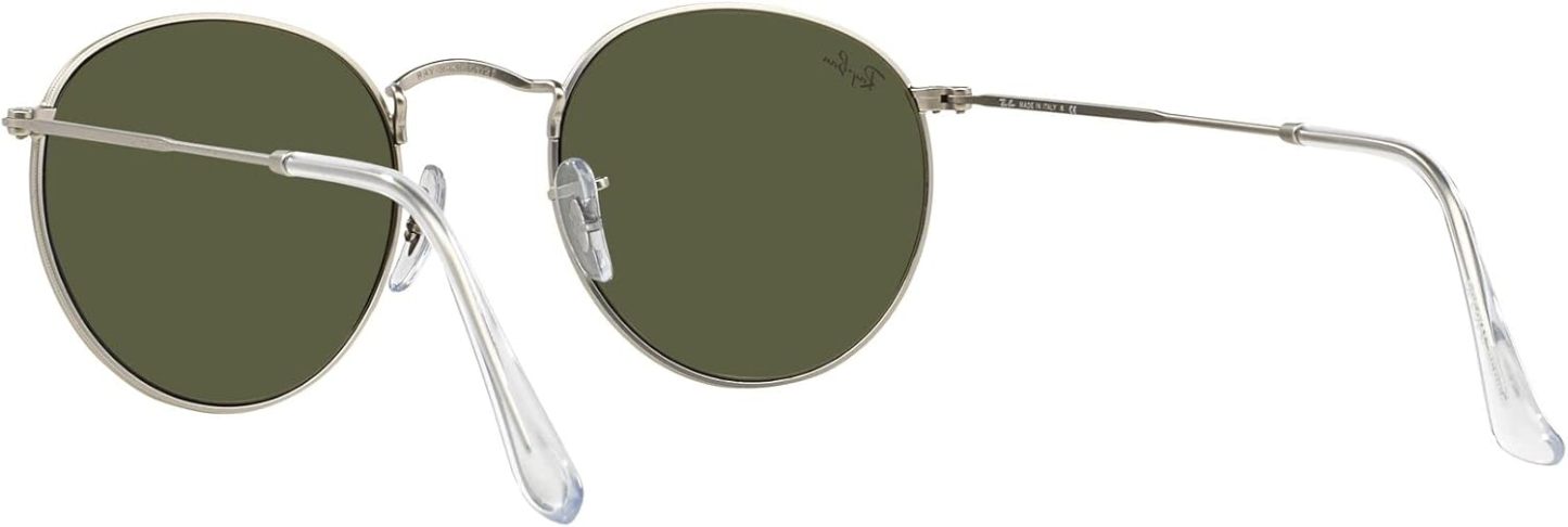 Rthtay-Bthtan RB3447 Round Metal Sunglasses