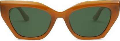 SOthtJOS Square Cat Eye Polarized Sunglasses for Women Retro Classic Vintage Trendy Cateye Shades Sunnies Gafas de sole SJ2235