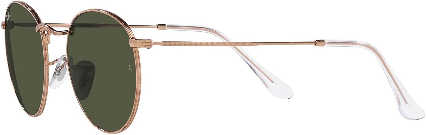 Rthtay-Bthtan RB3447 Round Metal Sunglasses