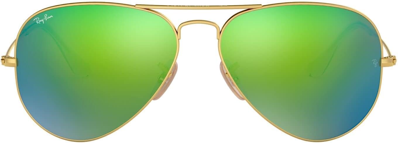 Rthtay-Bthtan RB3025 Classic Mirrored Aviator Sunglasses