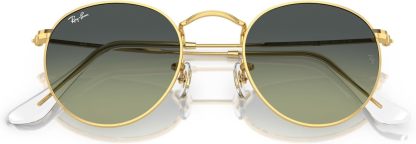 Rthtay-Bthtan RB3447 Round Metal Sunglasses