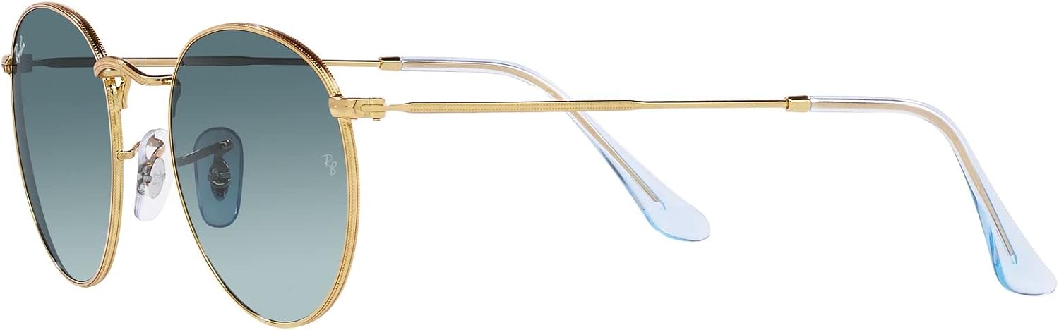 Rthtay-Bthtan RB3447 Round Metal Sunglasses