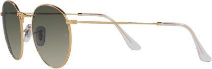 Rthtay-Bthtan RB3447 Round Metal Sunglasses