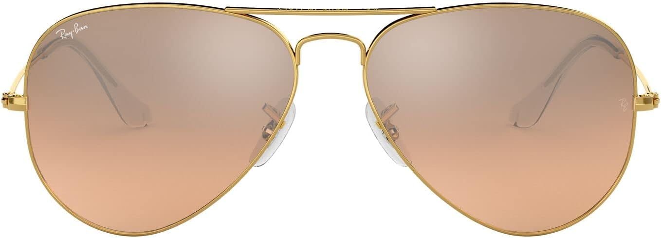 Rthtay-Bthtan RB3025 Classic Mirrored Aviator Sunglasses