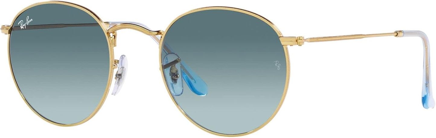Rthtay-Bthtan RB3447 Round Metal Sunglasses