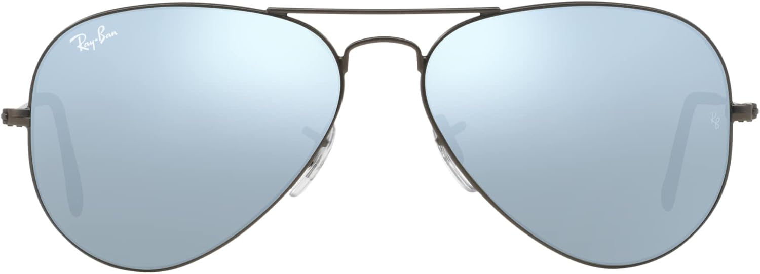 Rthtay-Bthtan RB3025 Classic Mirrored Aviator Sunglasses