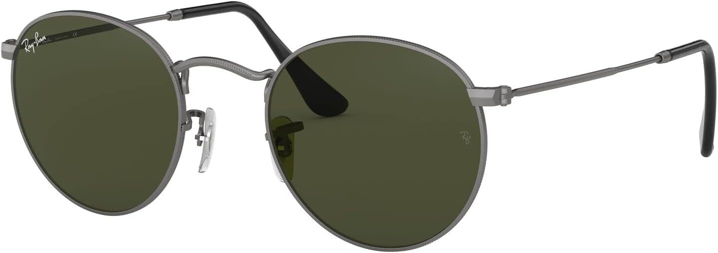Rthtay-Bthtan RB3447 Round Metal Sunglasses