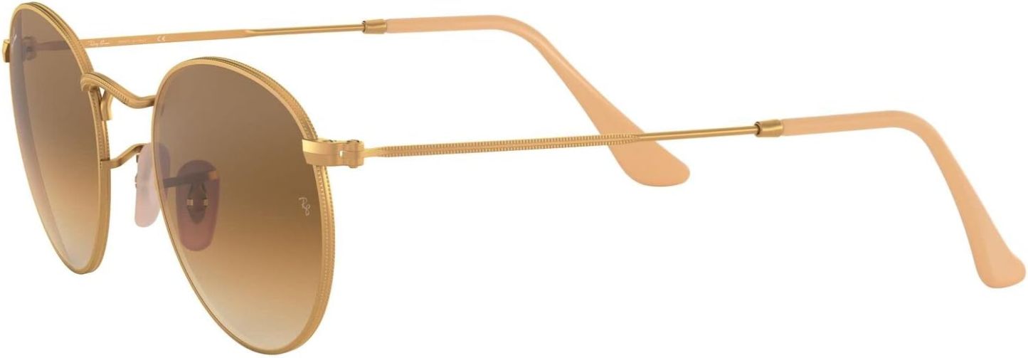 Rthtay-Bthtan RB3447 Round Metal Sunglasses