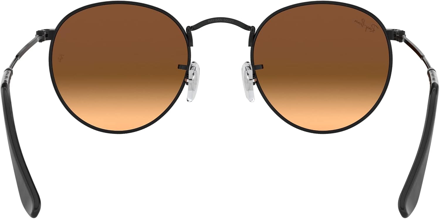 Rthtay-Bthtan RB3447 Round Metal Sunglasses