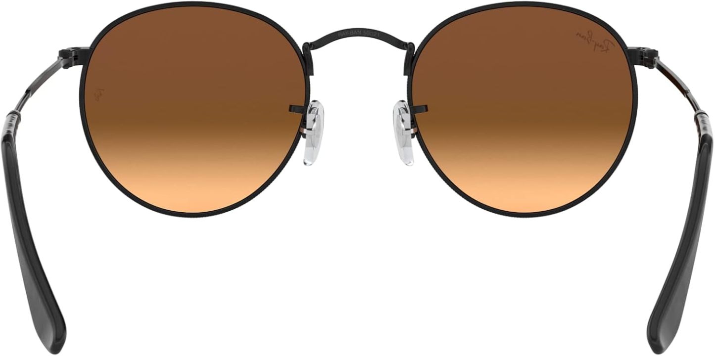 Rthtay-Bthtan RB3447 Round Metal Sunglasses