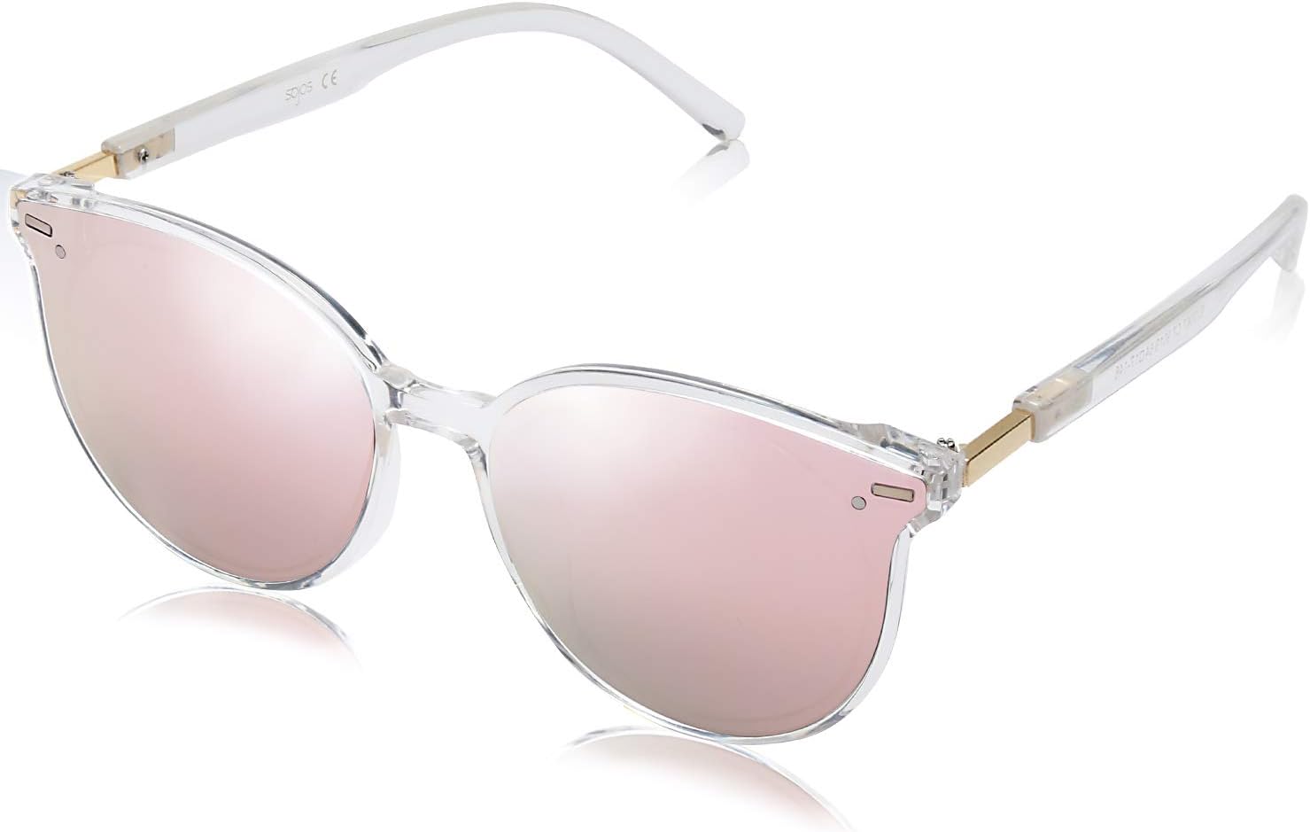 SOthtJOS Sunglasses Womens Trendy 2025 Classic Round Retro Vintage Shades Large Frame Sunnies SJ2067