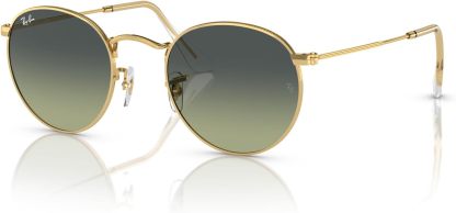 Rthtay-Bthtan RB3447 Round Metal Sunglasses
