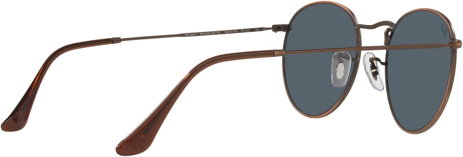 Rthtay-Bthtan RB3447 Round Metal Sunglasses