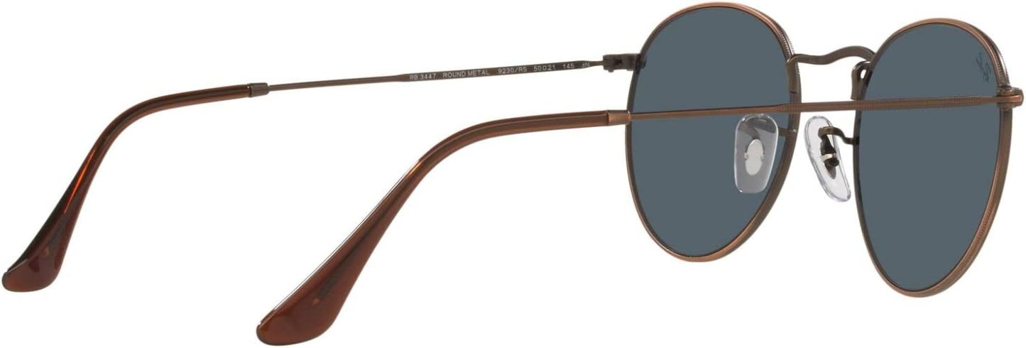 Rthtay-Bthtan RB3447 Round Metal Sunglasses