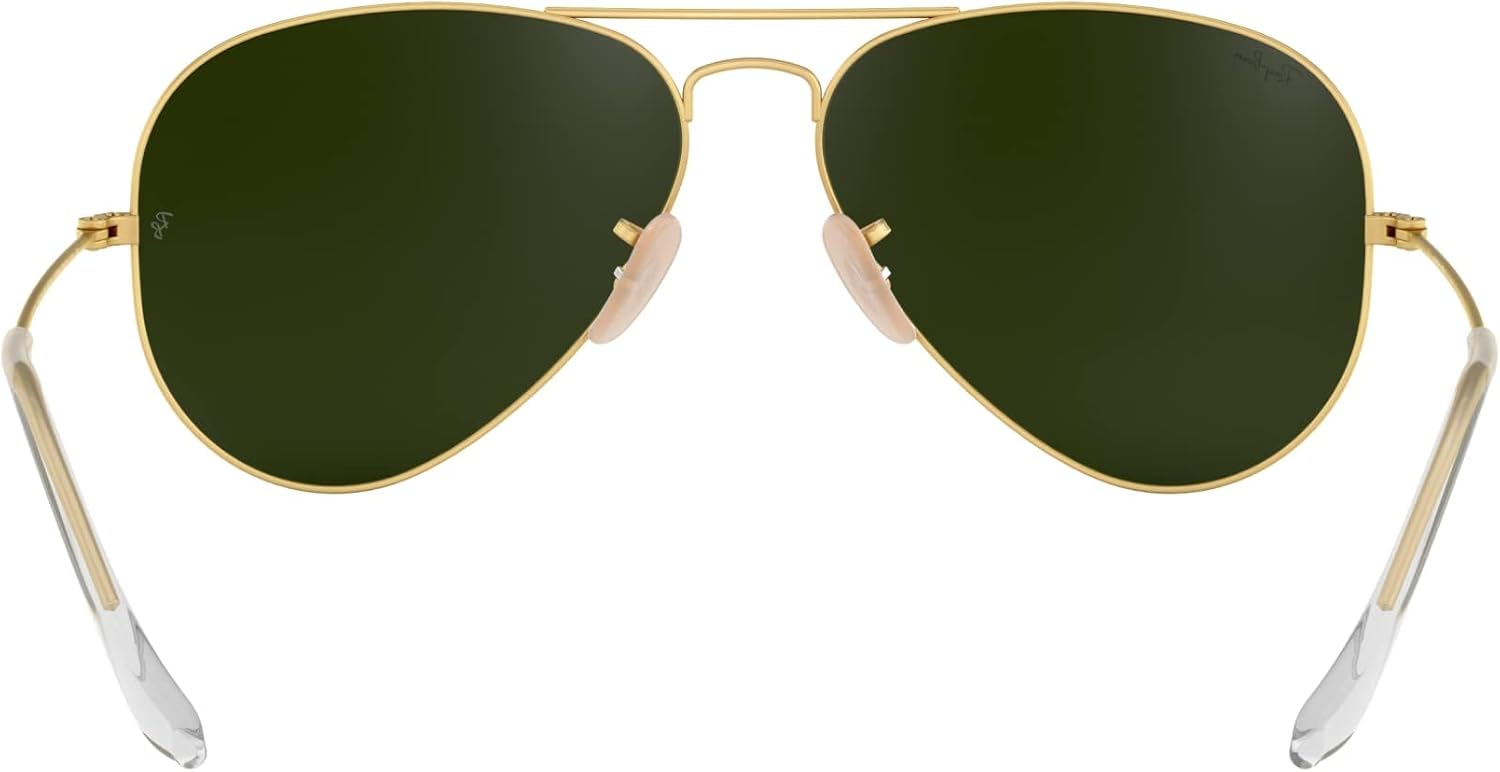 Rthtay-Bthtan RB3025 Classic Mirrored Aviator Sunglasses