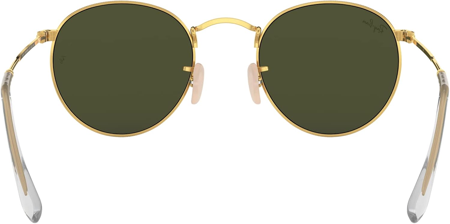 Rthtay-Bthtan RB3447 Round Metal Sunglasses