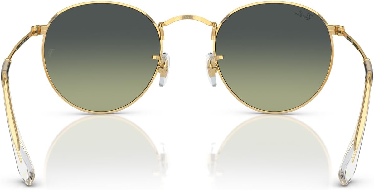 Rthtay-Bthtan RB3447 Round Metal Sunglasses
