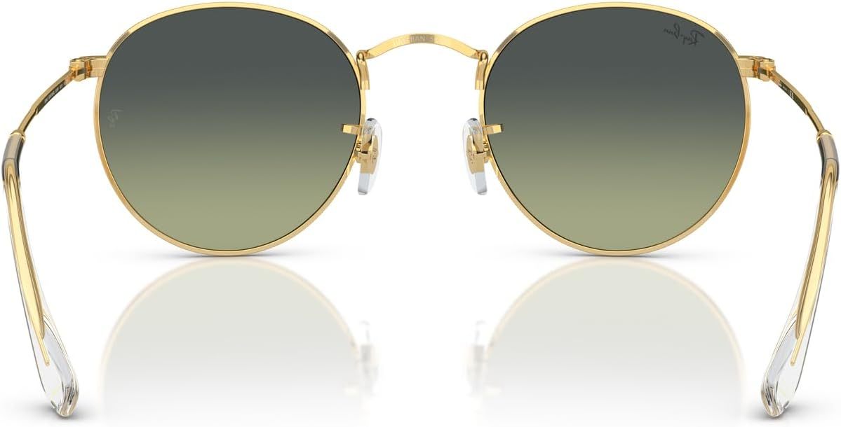 Rthtay-Bthtan RB3447 Round Metal Sunglasses
