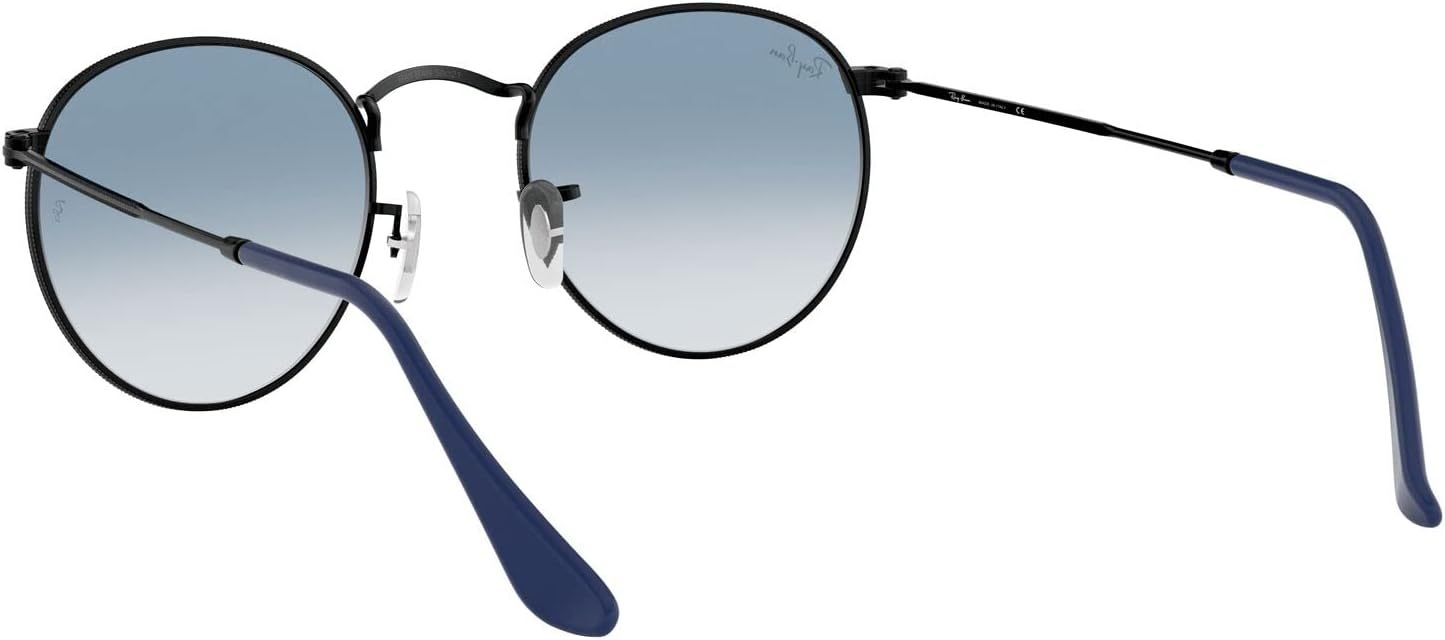 Rthtay-Bthtan RB3447 Round Metal Sunglasses