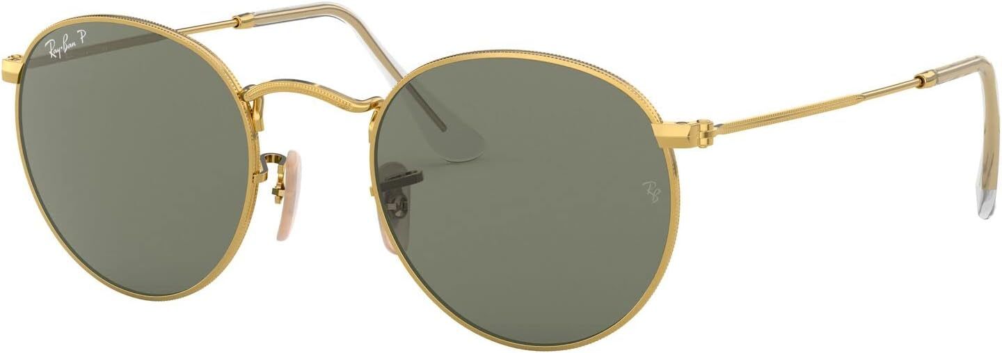 Rthtay-Bthtan RB3447 Round Metal Sunglasses