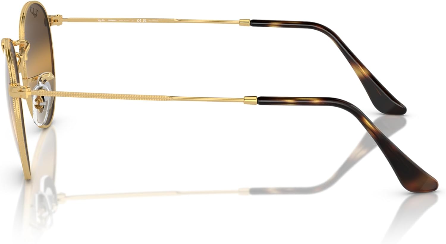 Rthtay-Bthtan RB3447 Round Metal Sunglasses