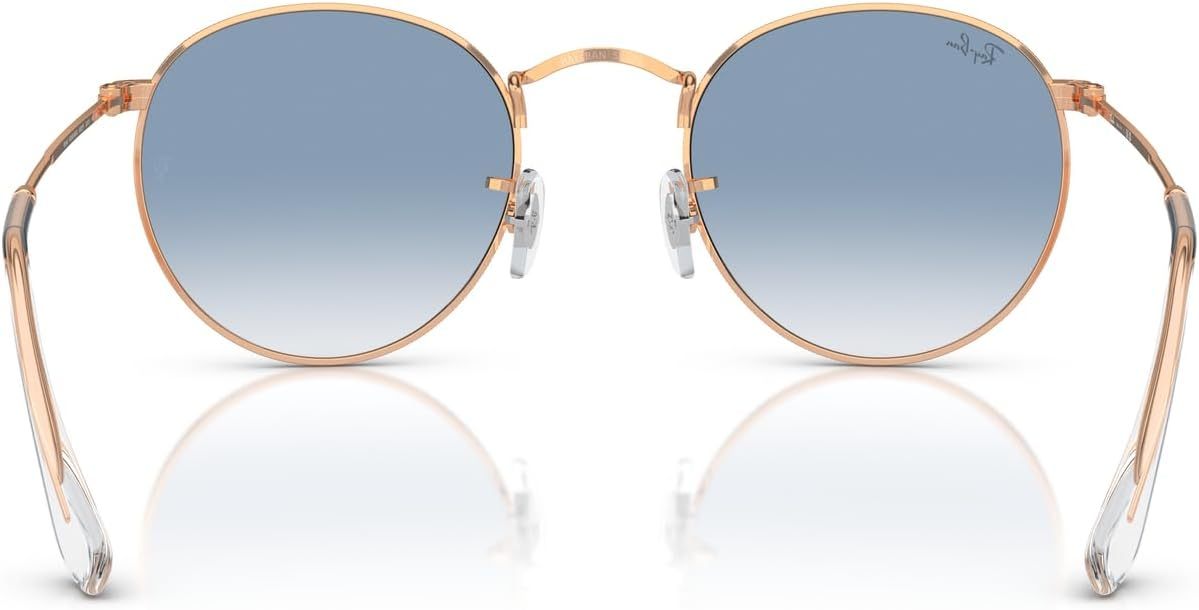 Rthtay-Bthtan RB3447 Round Metal Sunglasses
