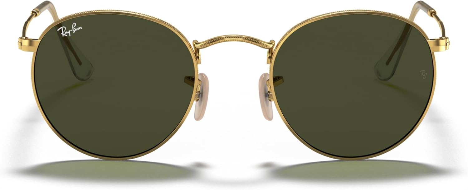 Rthtay-Bthtan RB3447 Round Metal Sunglasses