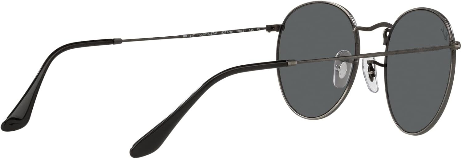 Rthtay-Bthtan RB3447 Round Metal Sunglasses