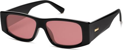 SOthtJOS Trendy Y2K Rectangle Polarized Sunglasses for Women Men Fashion Designer Rave Sunglasses SJ2228