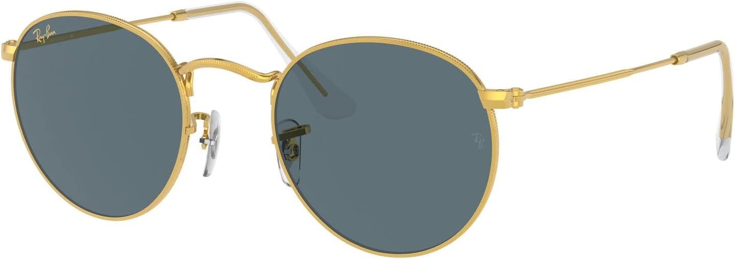 Rthtay-Bthtan RB3447 Round Metal Sunglasses