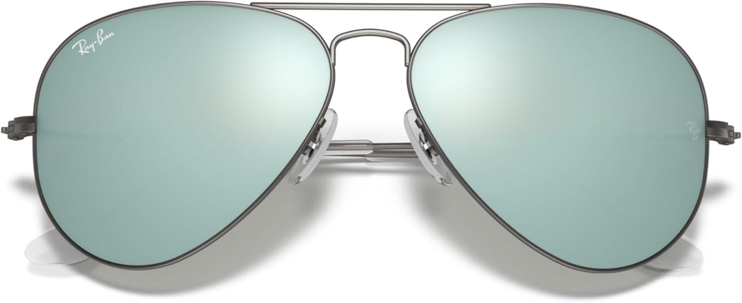 Rthtay-Bthtan RB3025 Classic Mirrored Aviator Sunglasses