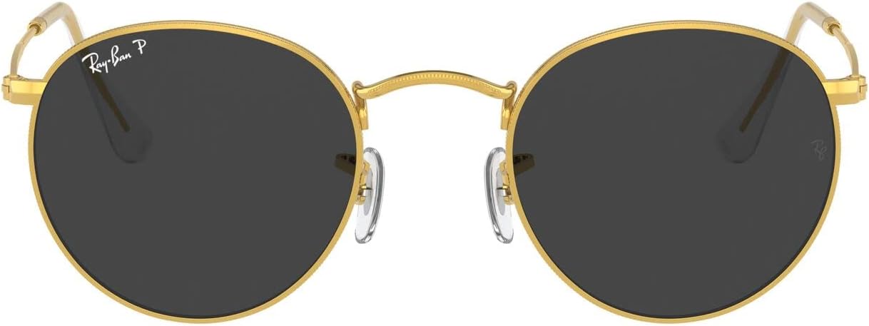 Rthtay-Bthtan RB3447 Round Metal Sunglasses