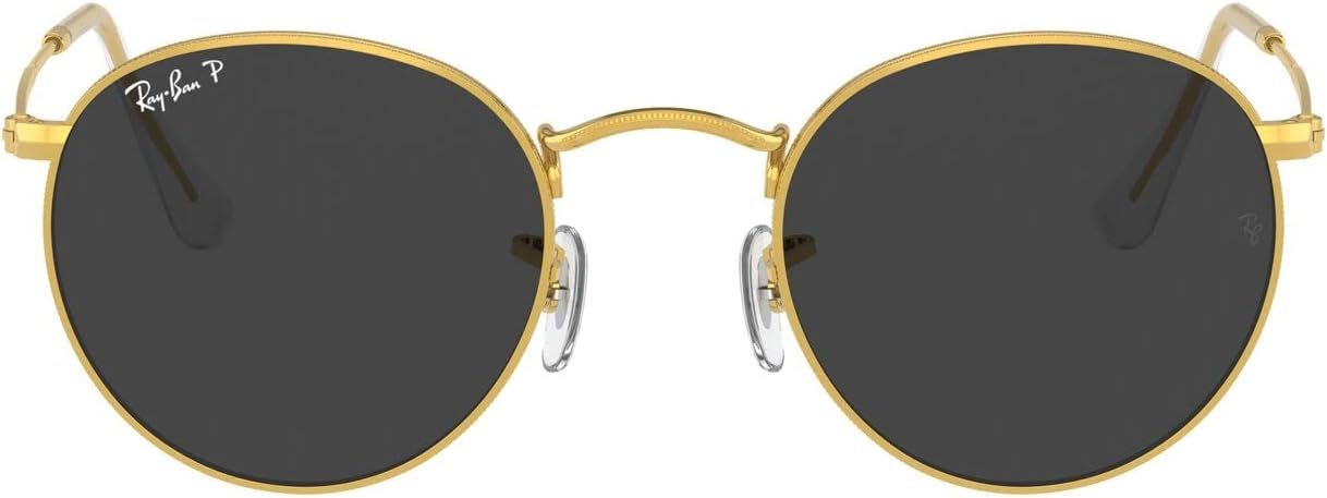 Rthtay-Bthtan RB3447 Round Metal Sunglasses