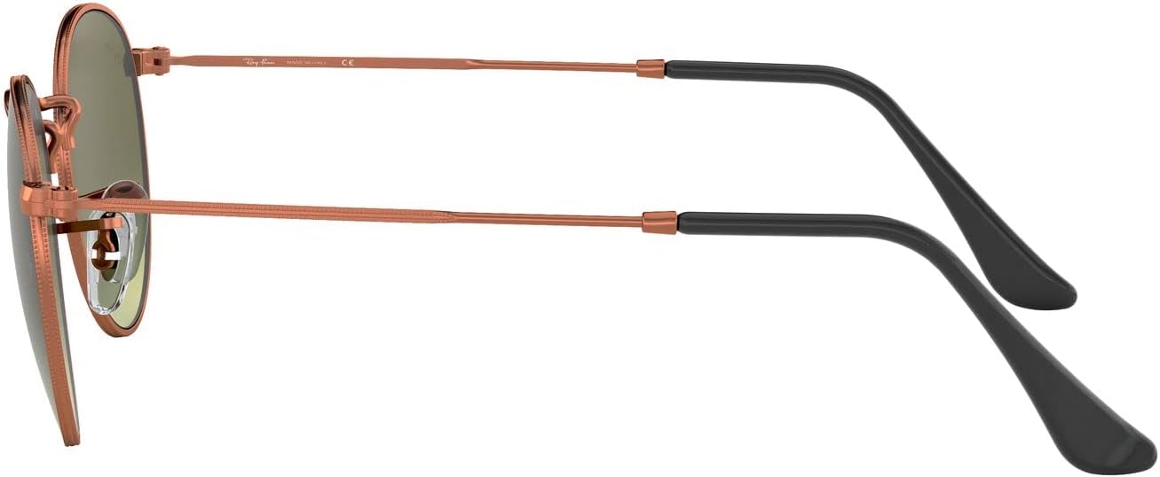 Rthtay-Bthtan RB3447 Round Metal Sunglasses